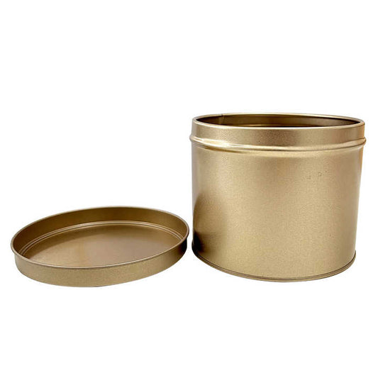 round metal box 