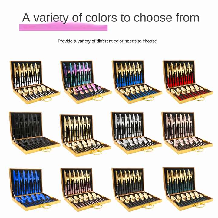صندوق هدية أدوات مائدة فضية ,Silverware Gift Box