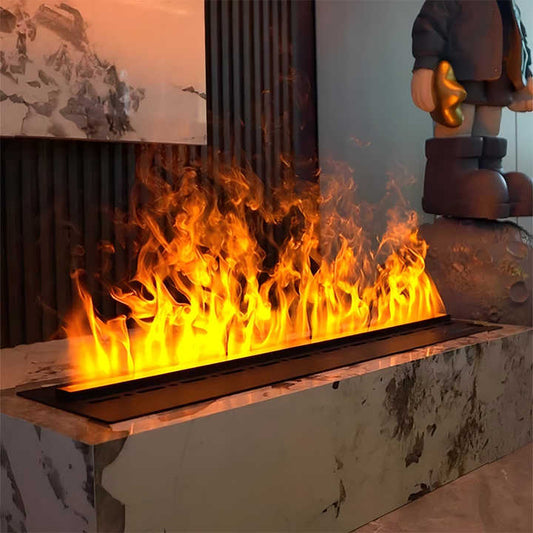 مدفأة بخارية مزخرفة ديكور