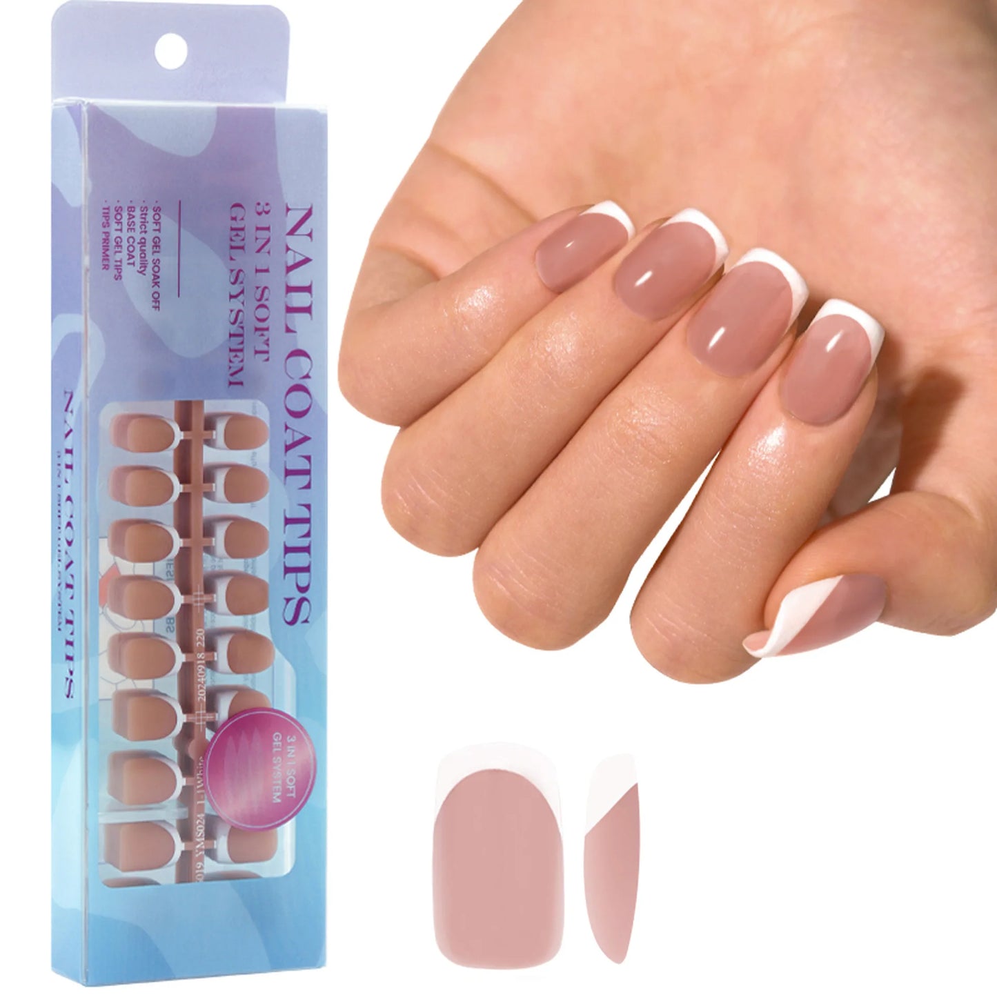 Gel Nail Set - Hand Nails 