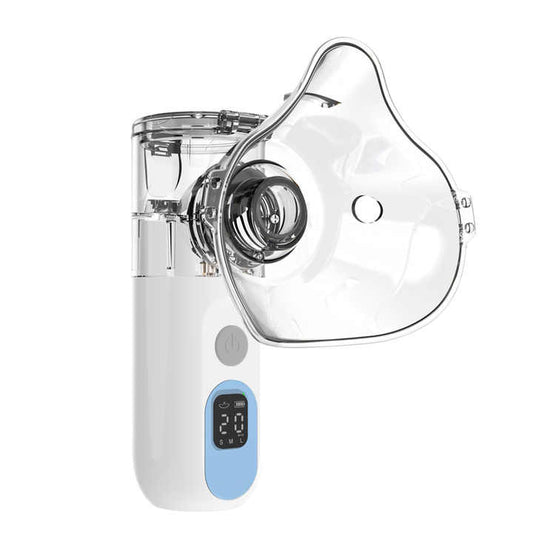 بخاخ طبي محمول باليد شبكة بخاخات للبالغين . Handheld Medical Nebulizer Mesh Nebulizer for Adults