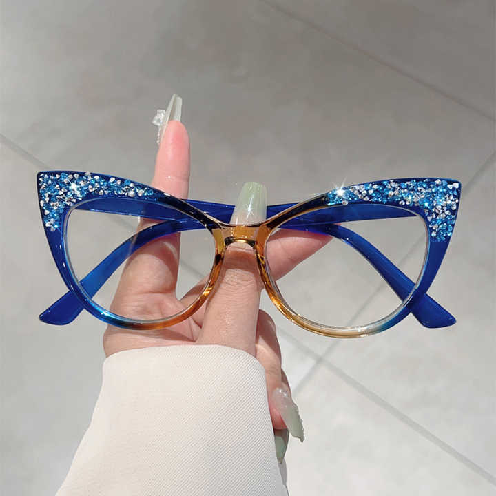 KAMMPT Fashion Cat Eye Multicolor Optical Frames