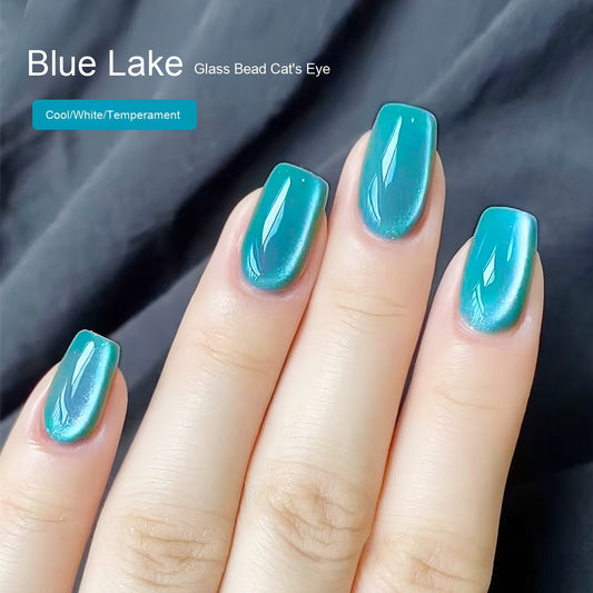 - طلاء جل اظافر يد لامع