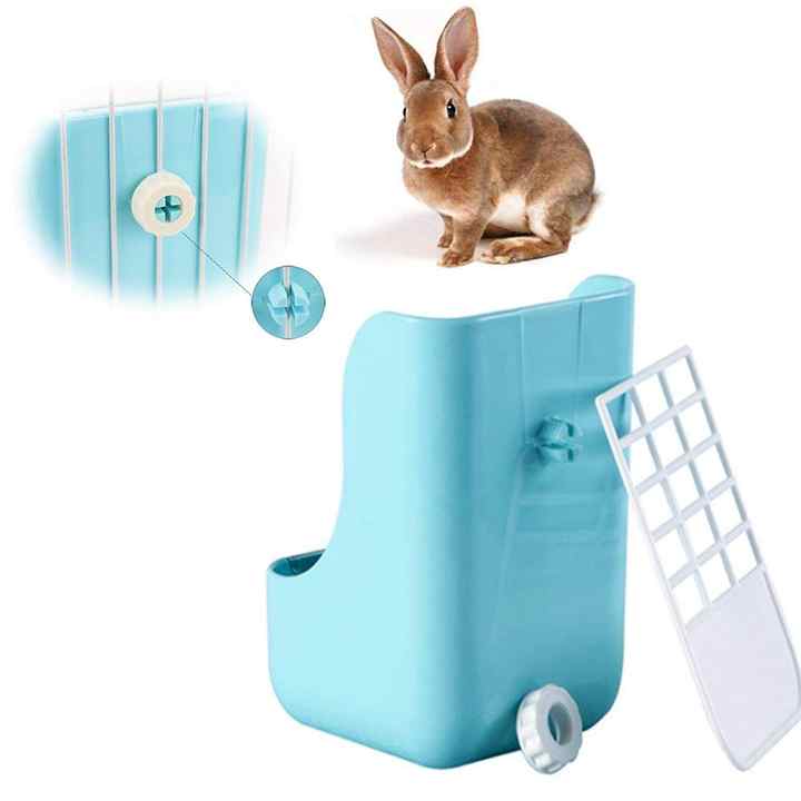 Rabbit straw feeding bowl, feeding bowl. Bowls and feeders 