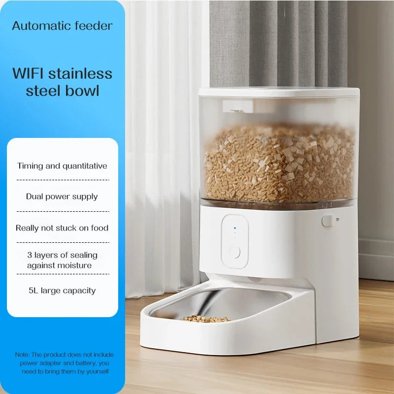 New Automatic Pet Food Dispenser. Bowls and Feeders 