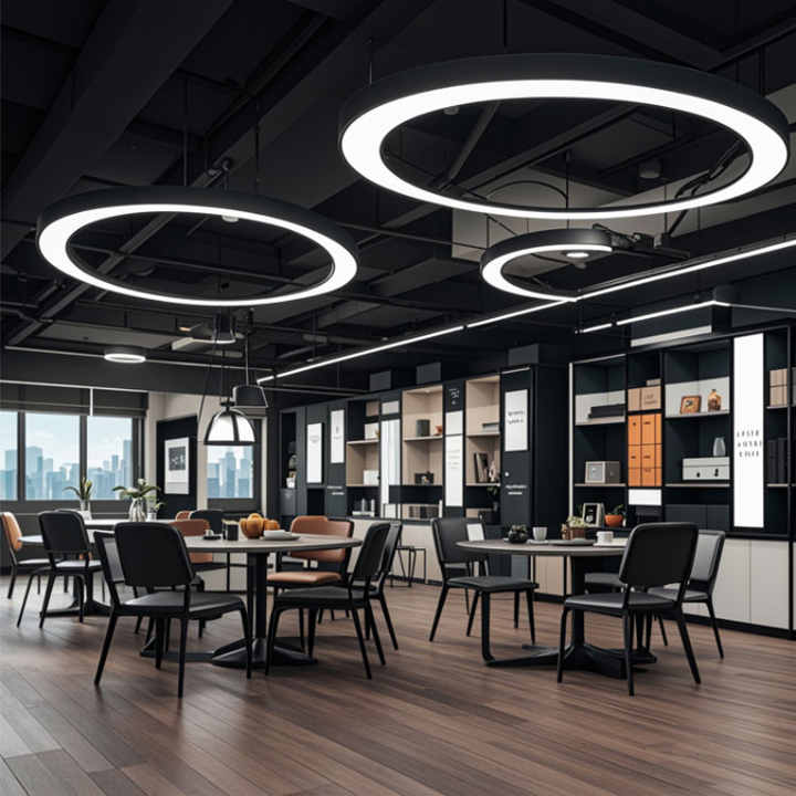 Aluminum lamps for buildings 