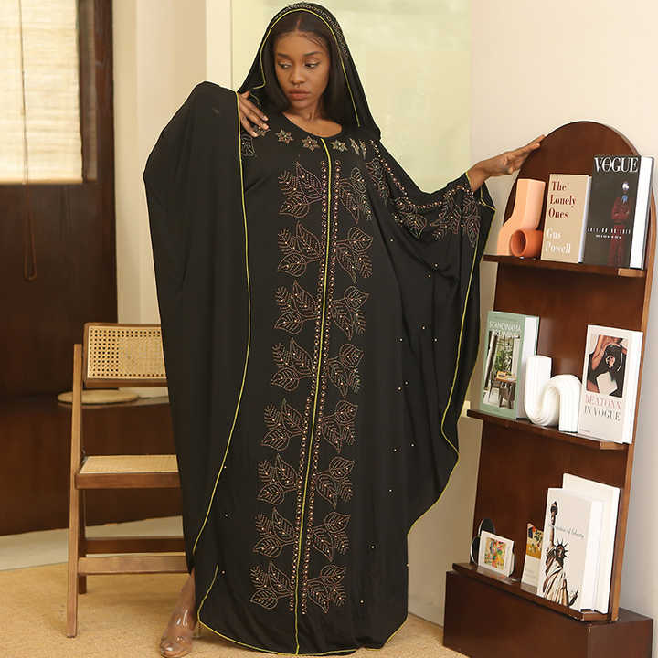 China Abaya in Dubai Black Robe 