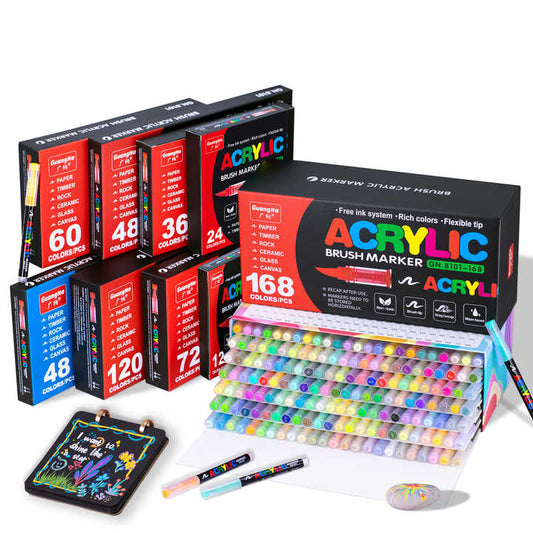Acrylic Marker Set for Students and Kids 