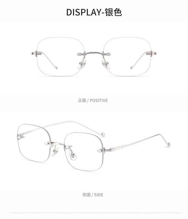 Women Glasses Metal Frame-Japanese Eyeglasses 