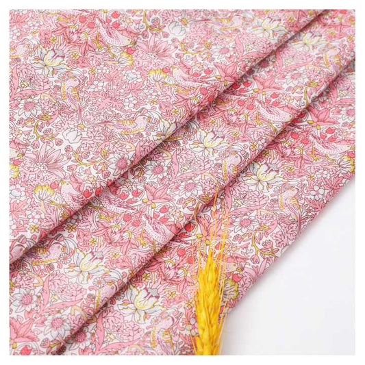 Liberty Kids Fabric Pink 