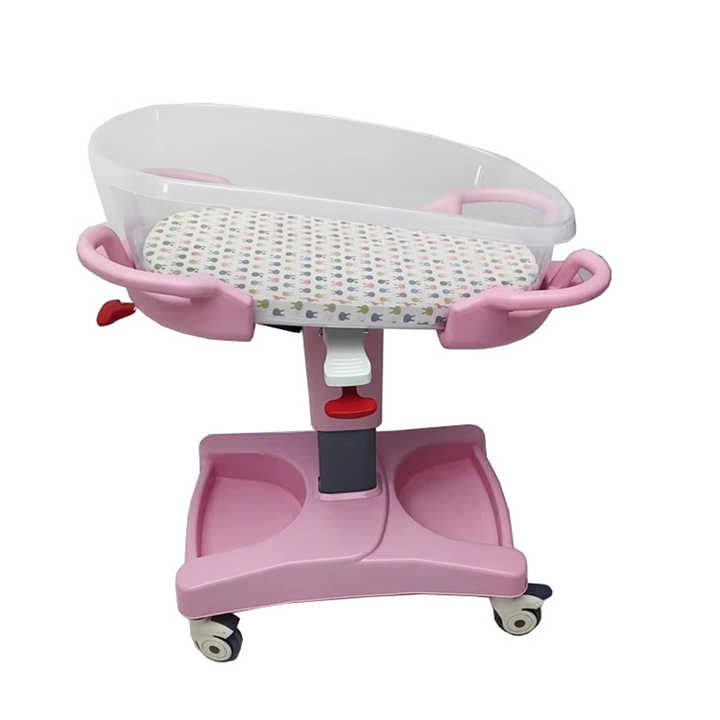 Newborn plastic baby bed at a good price 