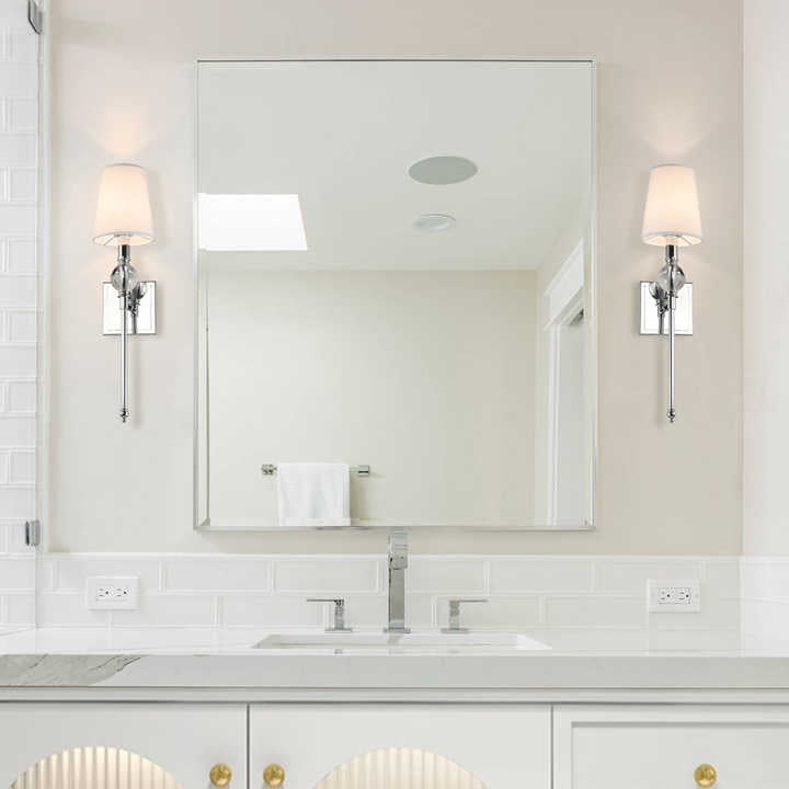 Creative Indoor Chrome Wall Lamp Dining Room Bedroom Bedside Reading Wall Lamp Indoor Home Wall Lamp 