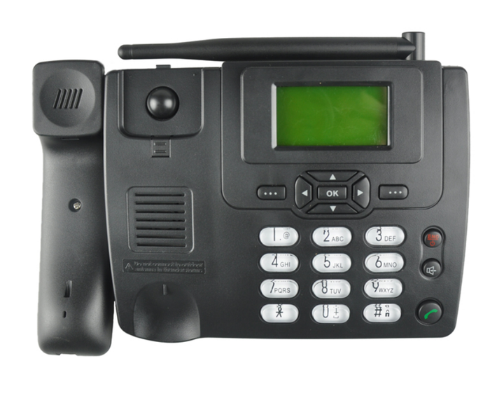 Landline Phone with    هاتف أرضي مزود بفتحة بطاقة