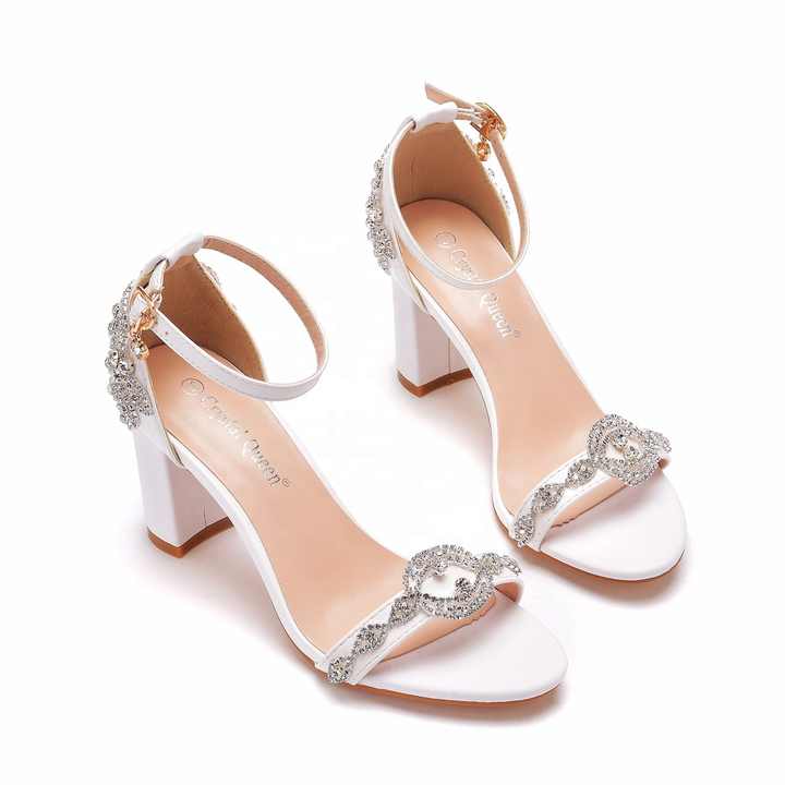 white wedding shoes 