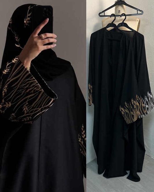 Black fashion abaya 