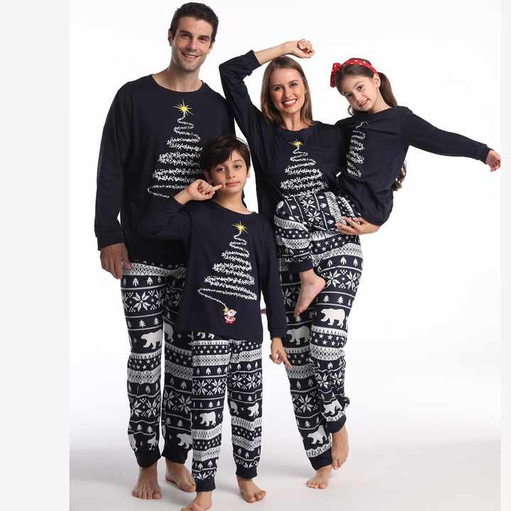 Family Matching Pajamas Set, Family Matching Pajamas Set, Father Son Sleepwear Set, Christmas Sleepwear 