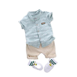Boys' Shorts Newborn Baby Clothes 2-Piece 