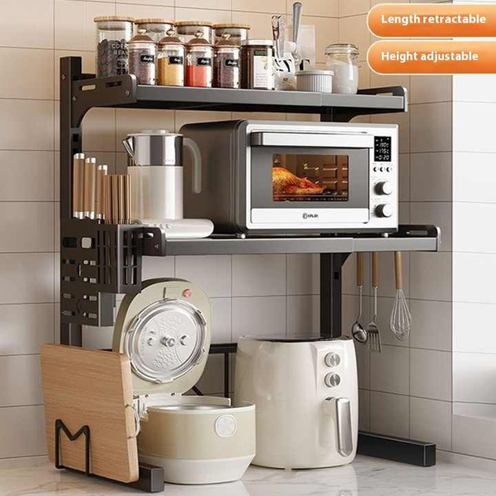 Multifunctional metal storage rack 
