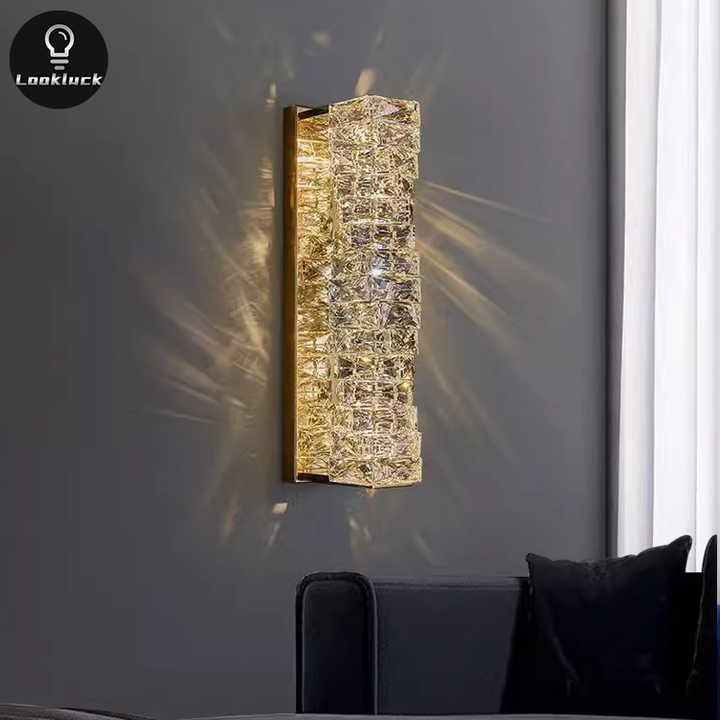 مصابيح حائط كريستالية