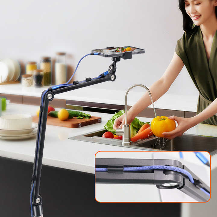 Super Strong Adjustable Multi-Purpose Flexible Tablet Holder 