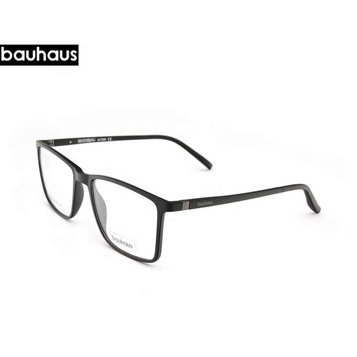 Bauhaus Wide Face Oversized Glasses 