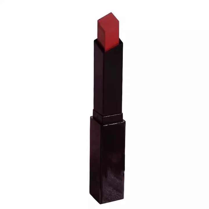 Luxury Brand Cosmetics Lipstick Small Black Bar Nude Velvet Matte Color 