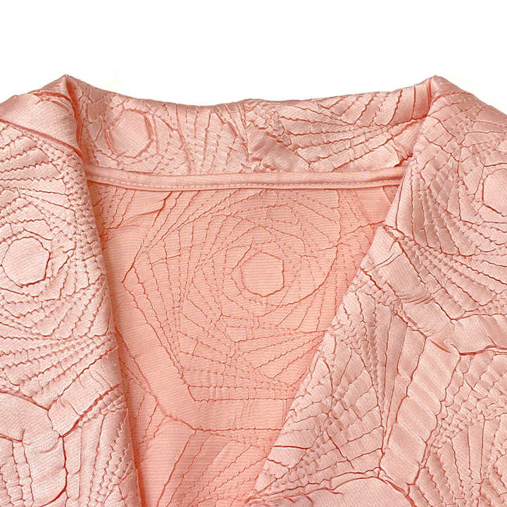 Miyake colorful abaya