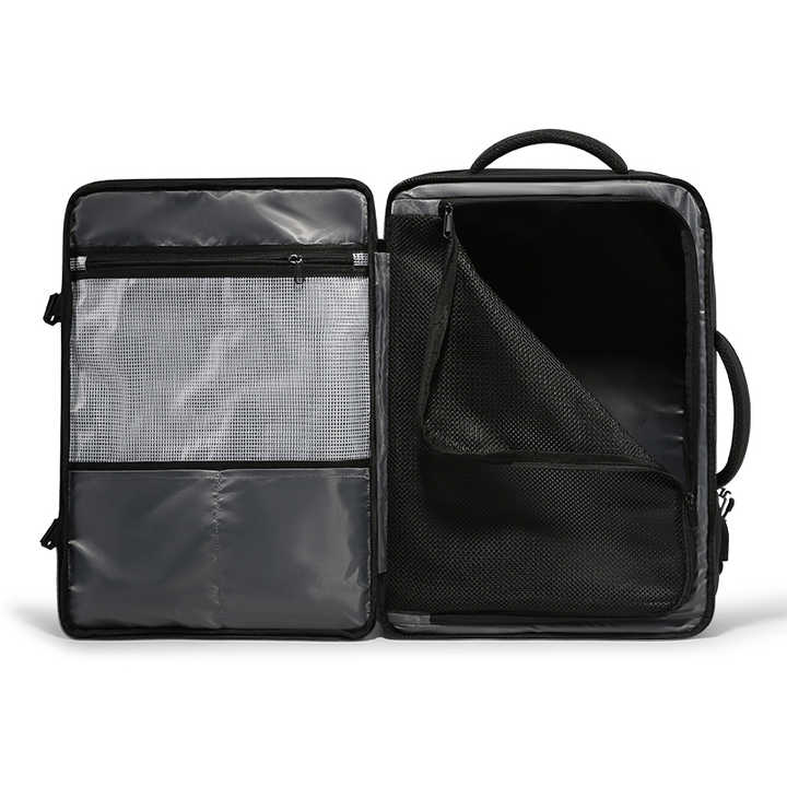 Men's backpack suitable for travel and work