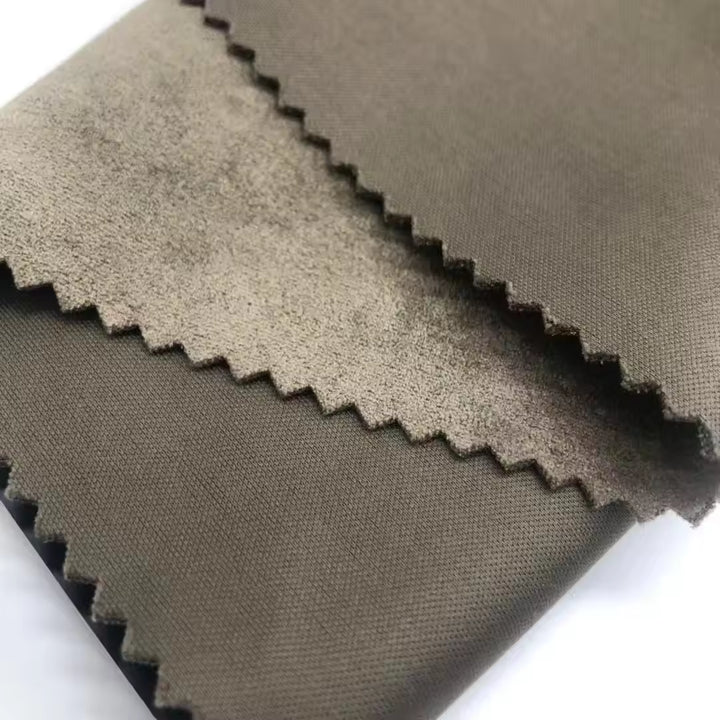 Spandex / Polyester Suede Fabric Scuba 