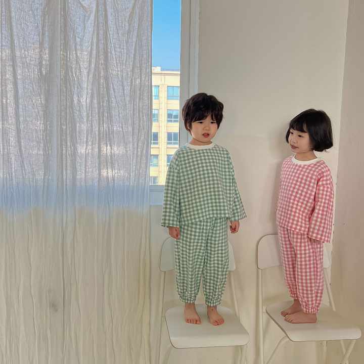 Children's clothing special thick cotton winter 2-piece set girls' sleepwear boys' pajamas children's new design homefit fabric 