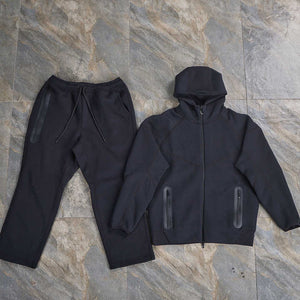 Zip-up hoodies, hoodie jackets and sweatpants for men and women 