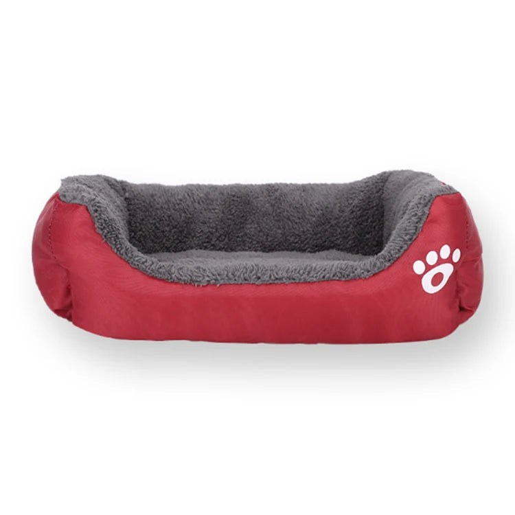 كبير متوسط الكلاب القطط للماء مكافحة زلة أسفل الحيوانات الأليفة سرير لينة أريكة سرير كلب- مفارش