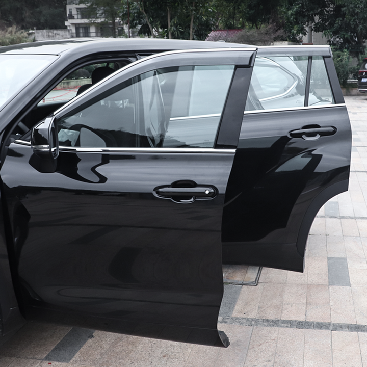 Car Door Window Visor Rain Guard Deflector Door Wind Shade Weatherstrip For Renault Dacia Duster 