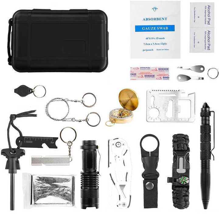 TL001 Professional Portable Adventure Tool Rescue Equipment 
