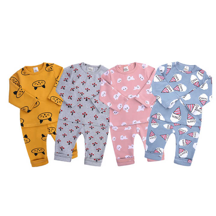 Rompers, winter cotton sleepsuits 
