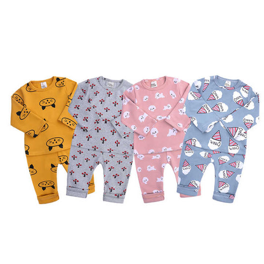 Rompers, winter cotton sleepsuits 