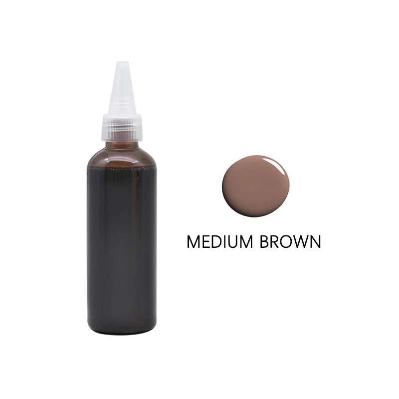 Eyebrow tint gel, fixing and cleaning 