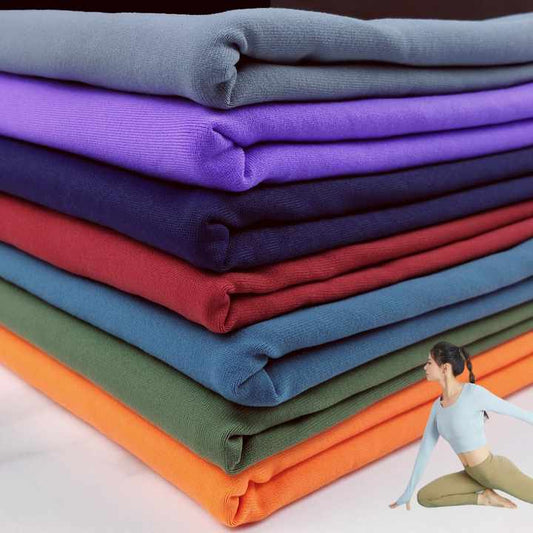 Recycled ribbed fabric made from spandex rib 