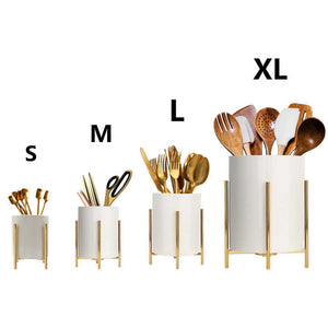 حامل أدوات المطبخ من السيراميك  ادوات تخزين