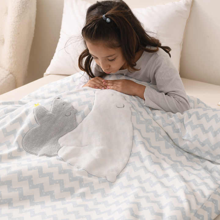Sizes Baby Sizes Sheet Sets Cotton Knitted Quilt, Pillowcase, Mattress, Embroidered 