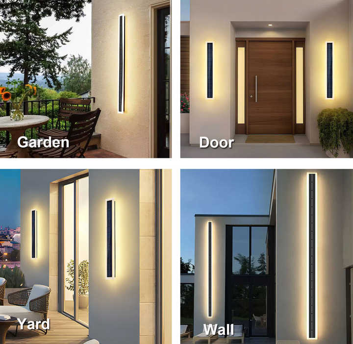 مصباح حائطي ليد خطي