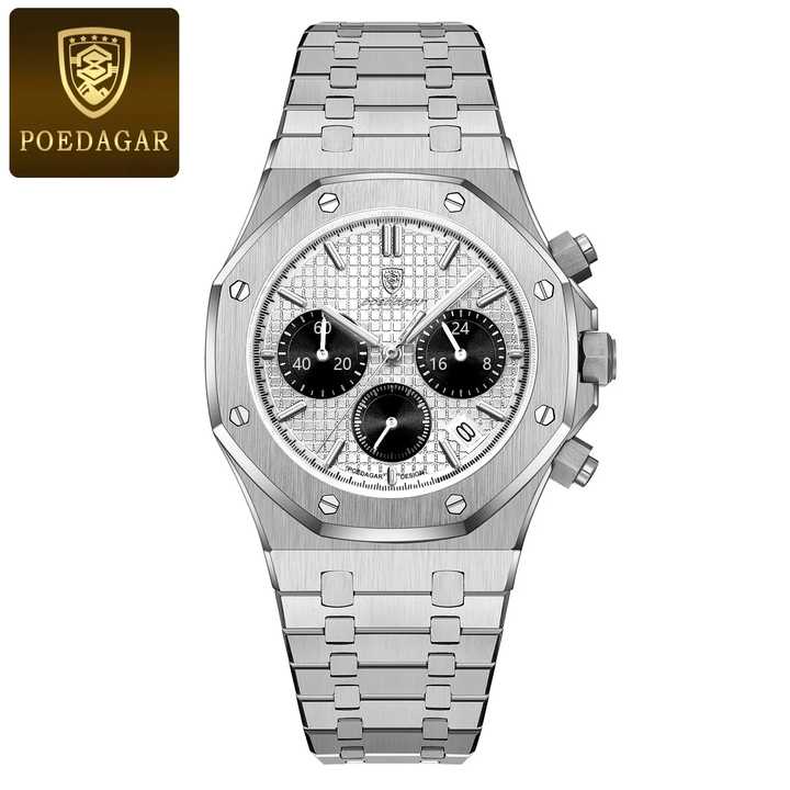 POEDAGAR 926 New Men's Rose Gold Watch. 
