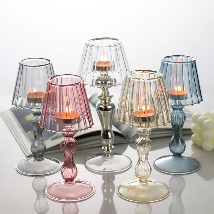 European Lamp Type Candle Holder Luxury 