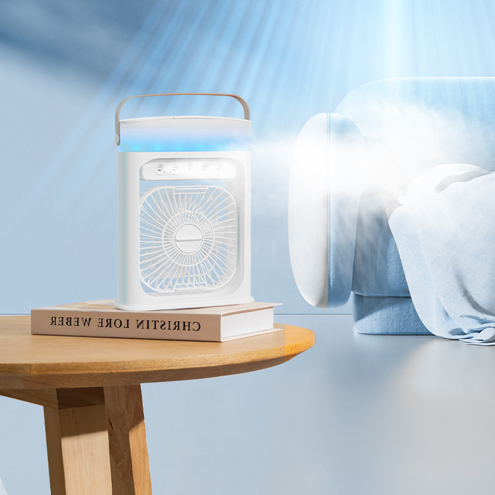 Zaidtek Portable Lightweight USB Rechargeable Fan 