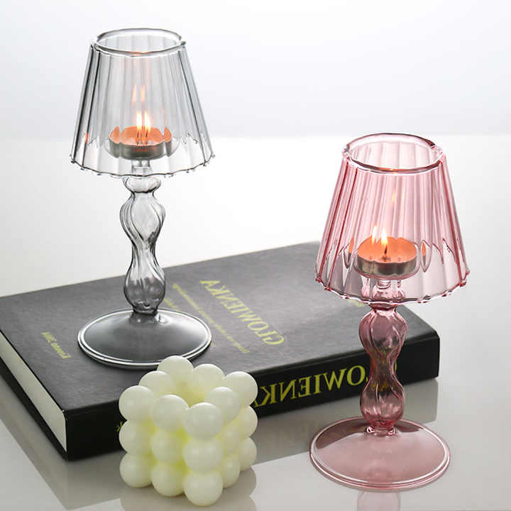 European Lamp Type Candle Holder Luxury 