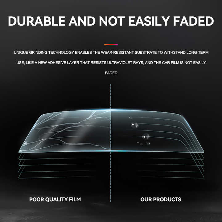 High Heat Insulation Car Rear Side Light Shade 