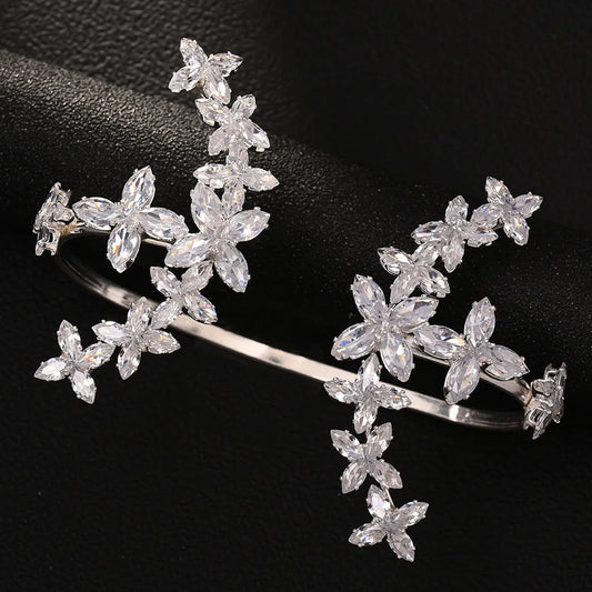 Female Zircon Flower Bracelet 