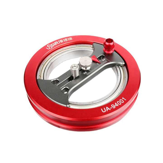 Ustarua-94001 Handmade Model Toy Tool, Mini Compass Cutter, Paper and Pencil, Circle, Protractor 