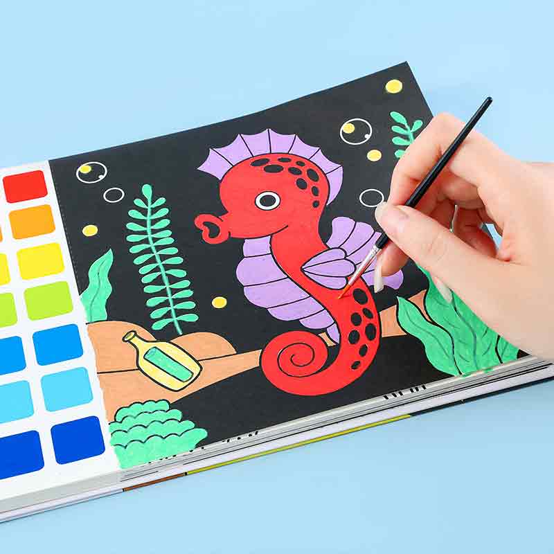 دفاتر تلون برسومات