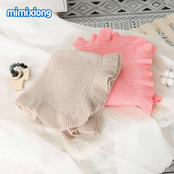 Factory Directly Mimixiong Cotton Knitted Baby Blanket 